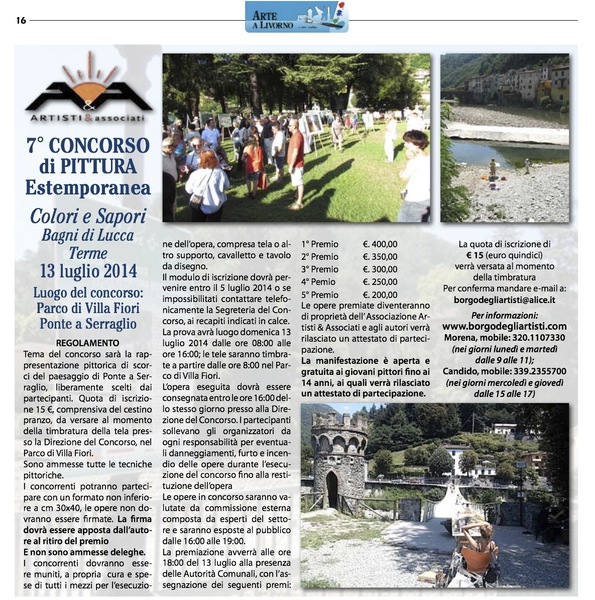 7 Concorso di Pittura estemporanea